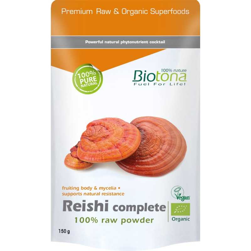 Reishi complete raw bioVoeding5412360012183