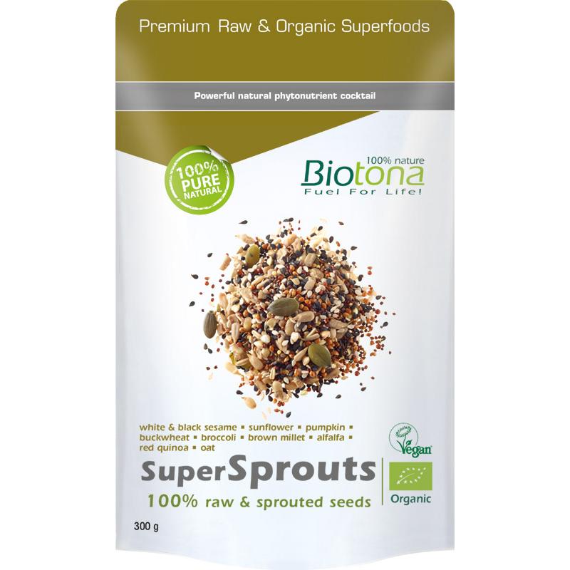 Supersprouts raw seeds bioVoeding5412360010929