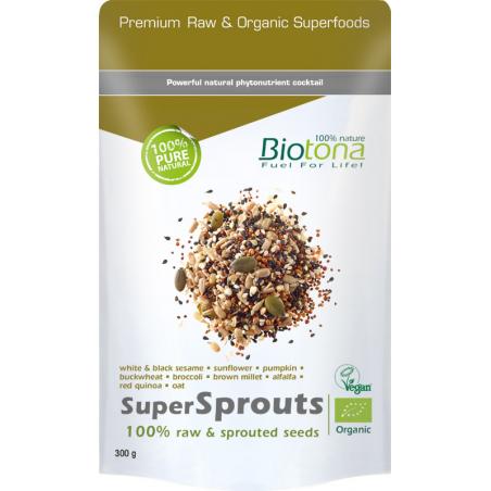 Supersprouts raw seeds bioVoeding5412360010929