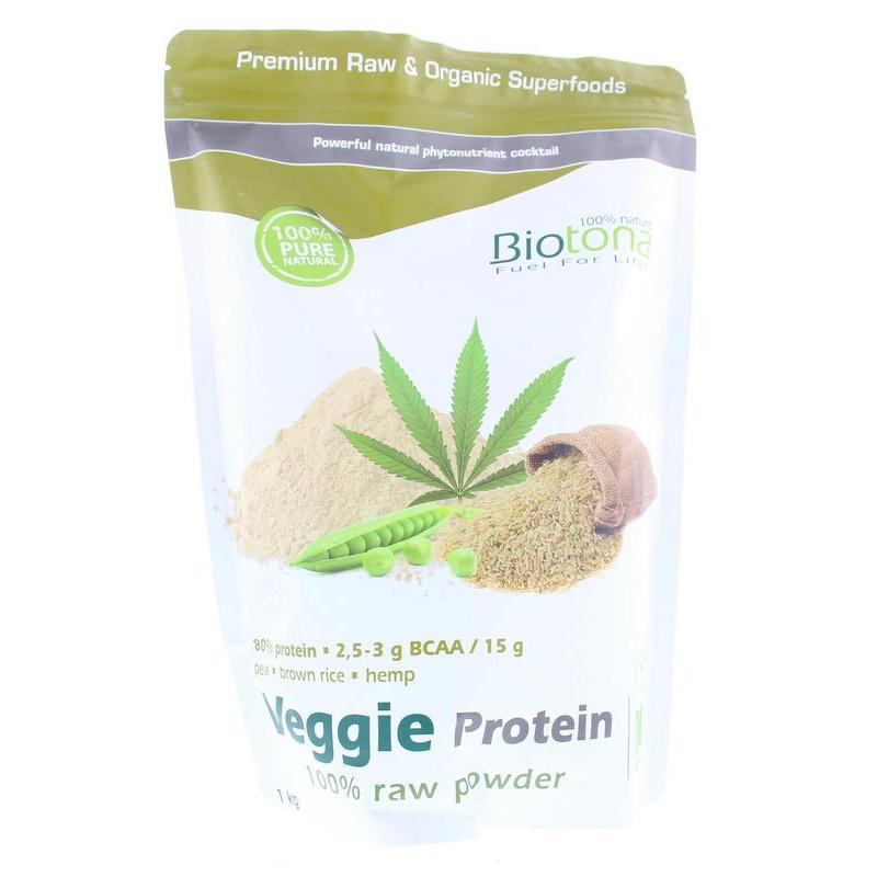 Veggie protein raw bioVoeding5412360012329