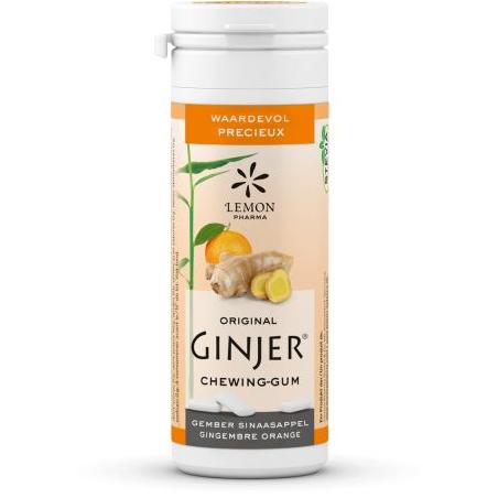 Ginjer original gember kauwgomOverig gezondheidsproducten4250424140325