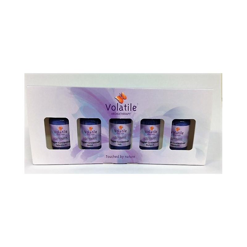 Cadeauverpakking sauna opgiet 5x30mlEtherische oliën/aromatherapie8715542011453