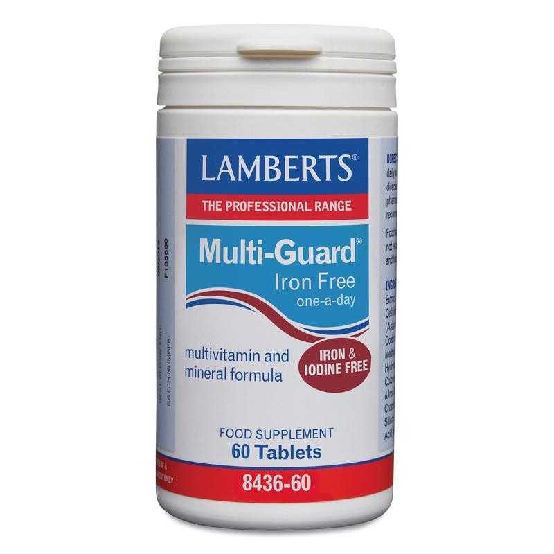 Multi-guard ijzervrijVitamine multi5055148413323