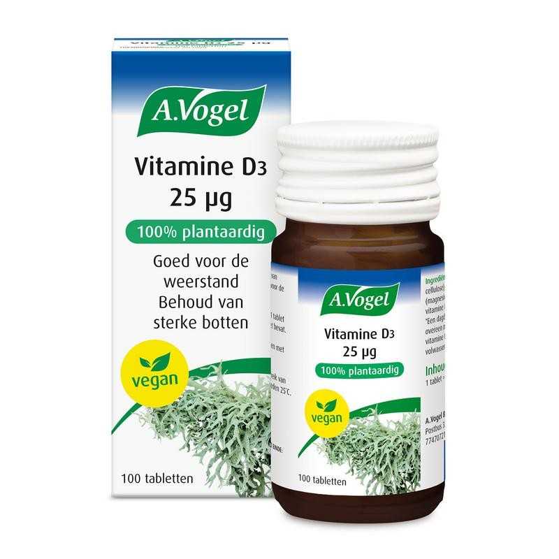 Vitamine D3 25ugVitamine enkel8711596593327