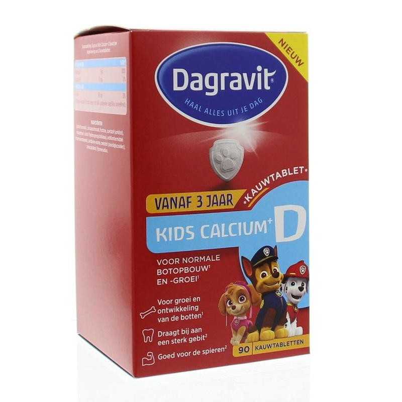 Kids calcium & vitamine DVitamine multi8711744048112