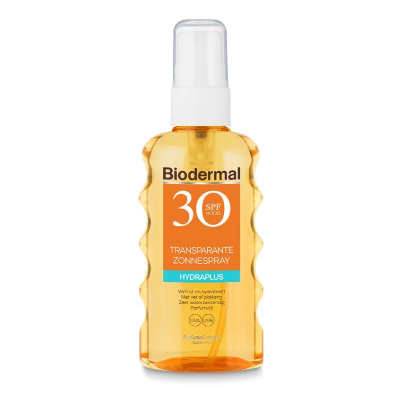 Transparantspray hydraplus SPF30In de zon8710537042672