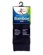 Bamboe sok lang blauw maat 39-42Overig gezondheidsproducten8713713062716