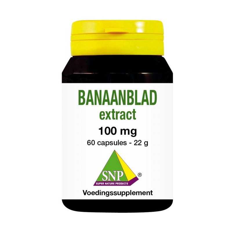 Banaanblad extractFytotherapie8718591423956