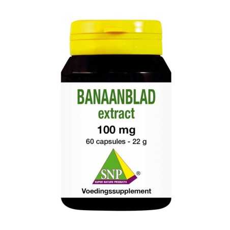 Banaanblad extractFytotherapie8718591423956