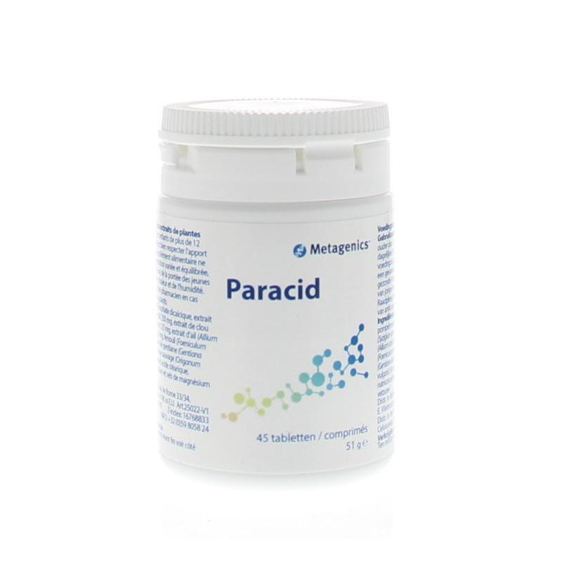 ParacidOverig gezondheidsproducten5400433250228