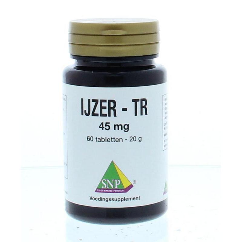 IJzer 45 mg TROverig gezondheidsproducten8718591424731