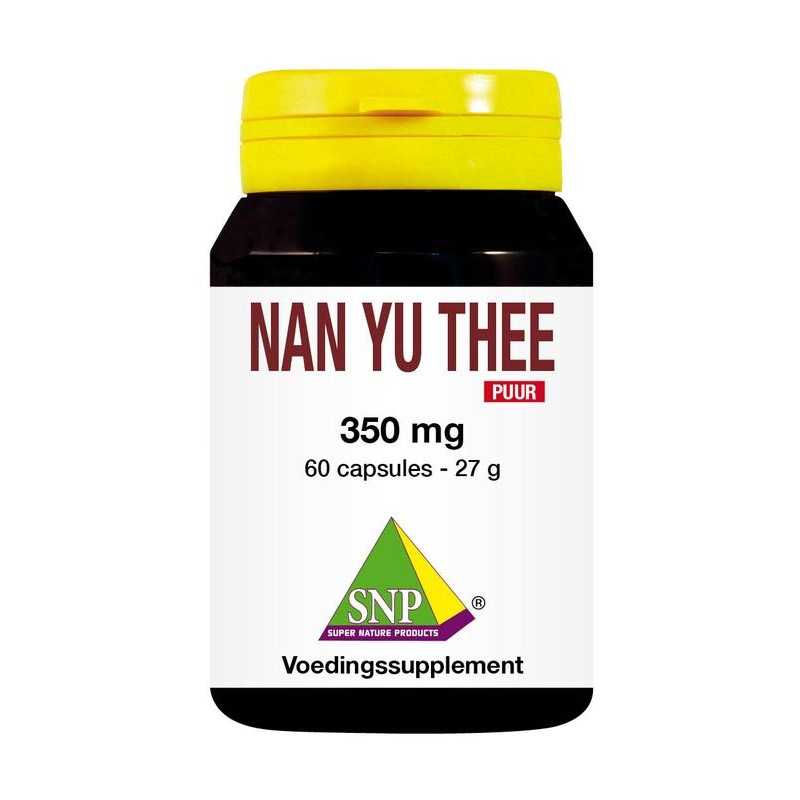 Nan yu thee 350 mg puurOverig gezondheidsproducten8718591423192