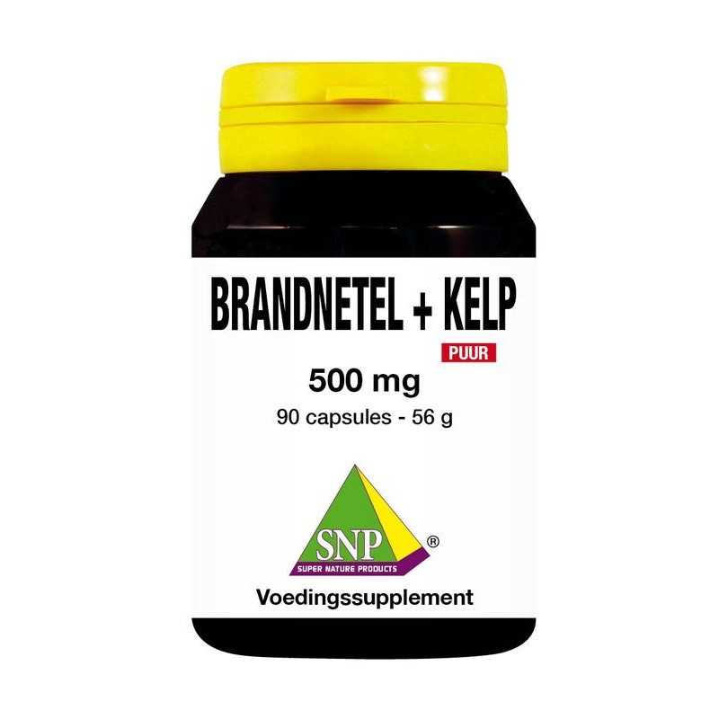 Brandnetel + kelp 500 mg puurOverig gezondheidsproducten8718591423031