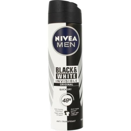 Men deodorant spray invisible black & whiteDeodorant4005900457394