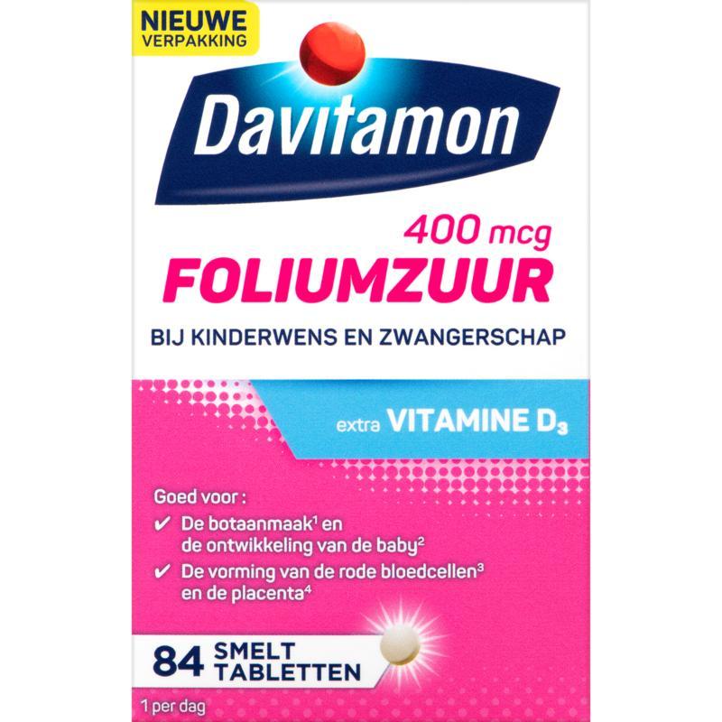 Foliumzuur vitamine DOverig vitaminen/mineralen8710537042856