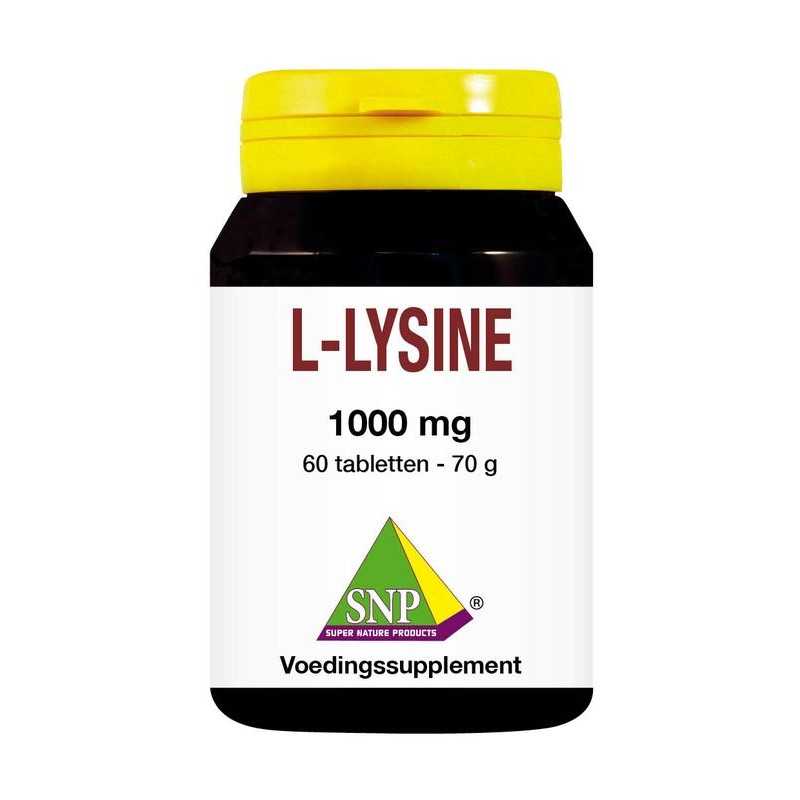 L-lysine 1000mgOverig gezondheidsproducten8718591424939