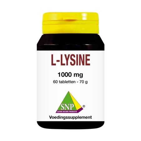 L-lysine 1000mgOverig gezondheidsproducten8718591424939