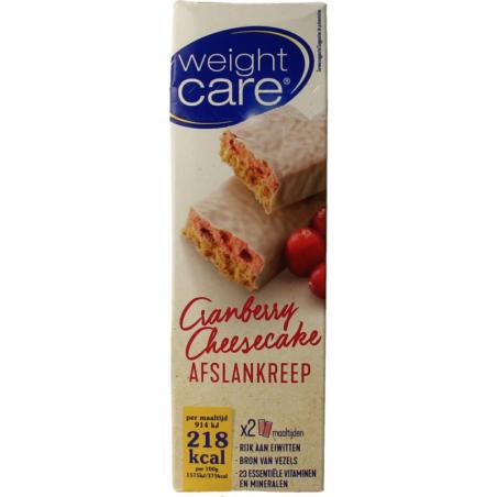 Afslankreep cranberry cheesecakeSlank/dieet maaltijdvervangers5410063035409