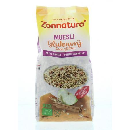 Muesli appel kaneel glutenvrij bioVoeding8711812424343