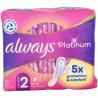 Maandverband platinum long vleugels mt 2Damesverband/tampons8001090899101