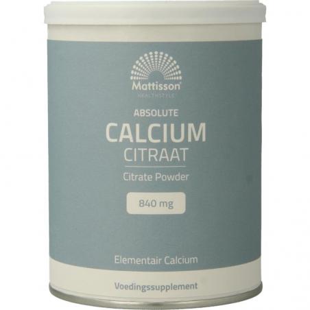 Calcium citraat poeder - 21% elementair calciumMineralen multi8717677968824