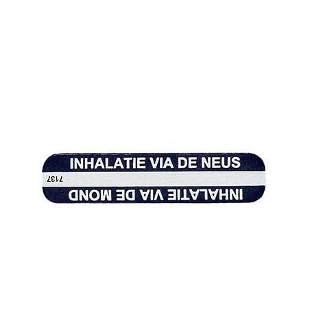 Sticker inhalatie neus/mondWaren8717159039967