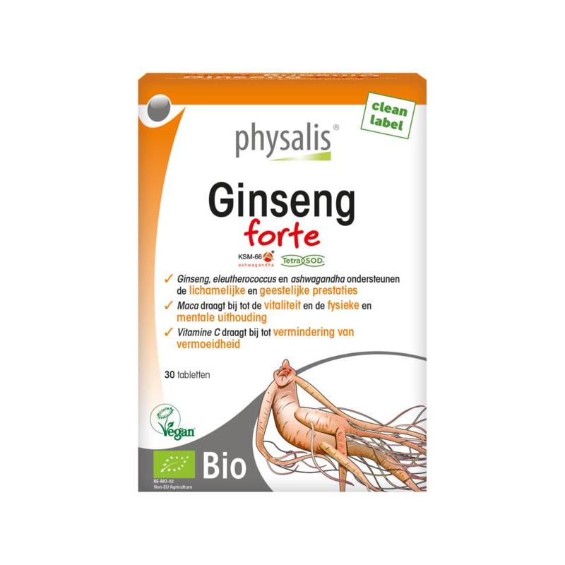 Ginseng forte bioOverig gezondheidsproducten5412360007677