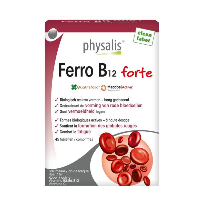 Ferro B12 forteOverig gezondheidsproducten5412360017218