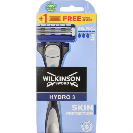 Hydro 3 razor skin protect 1 + 1Scheerinstrumenten4027800439867