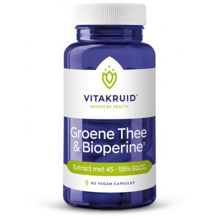 Groene thee extract 500 mg met bioperineOverig gezondheidsproducten8717438691725