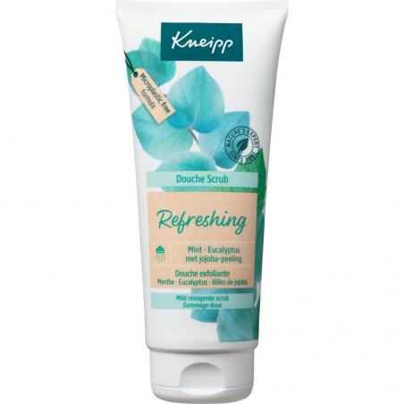 Refreshing douche scrub mint eucalyptus en jojobaBad/douche4008233160634