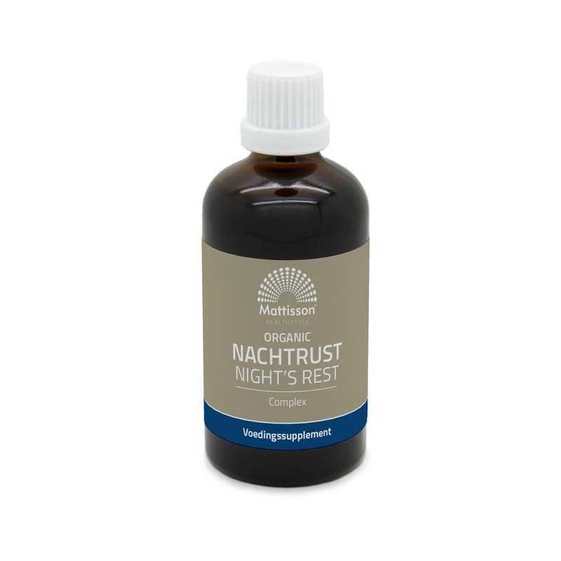 Organic nachtrust complex tinctuur bioOverig gezondheidsproducten8720791840846