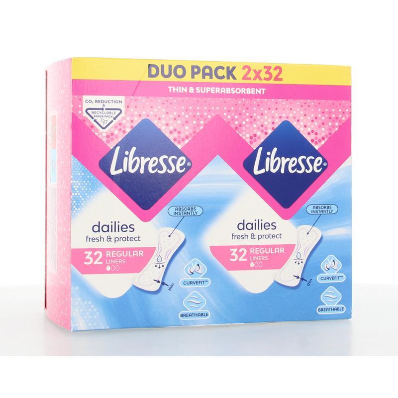 Inlegkruisjes normaal duo packDamesverband/tampons7322540082210