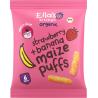 Maize puffs aardbei/banaan 6+ maanden bioVoeding5060107338463