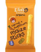 Maize sticks carrot sweetcorn 7+ maanden bioVoeding5060503502284