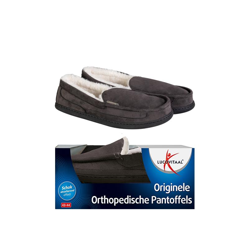 Orthopedische pantoffels antraciet maat 39-40Overig handen/voeten/benen8713713025315