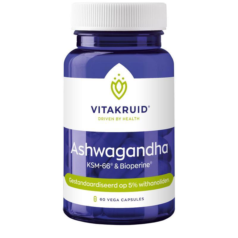 Ashwagandha KSM-66 & bioperineOverig gezondheidsproducten8717438691305