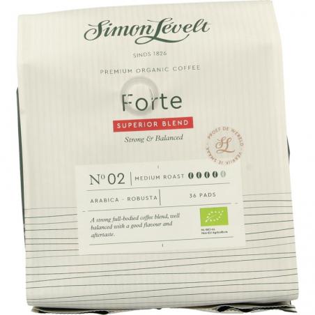 Cafe pads forte superior blend bioKoffie/thee8711138352214