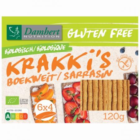 Boekweit krakki s glutenvrij bioVoeding5412158032690