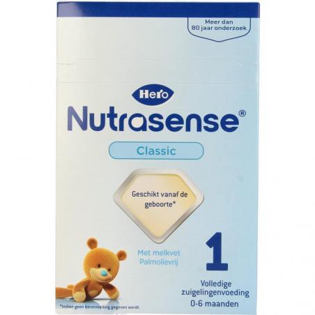 Nutrasense zuigelingenmelk 1 (0-6mnd)Baby/peuter voeding8713500012214