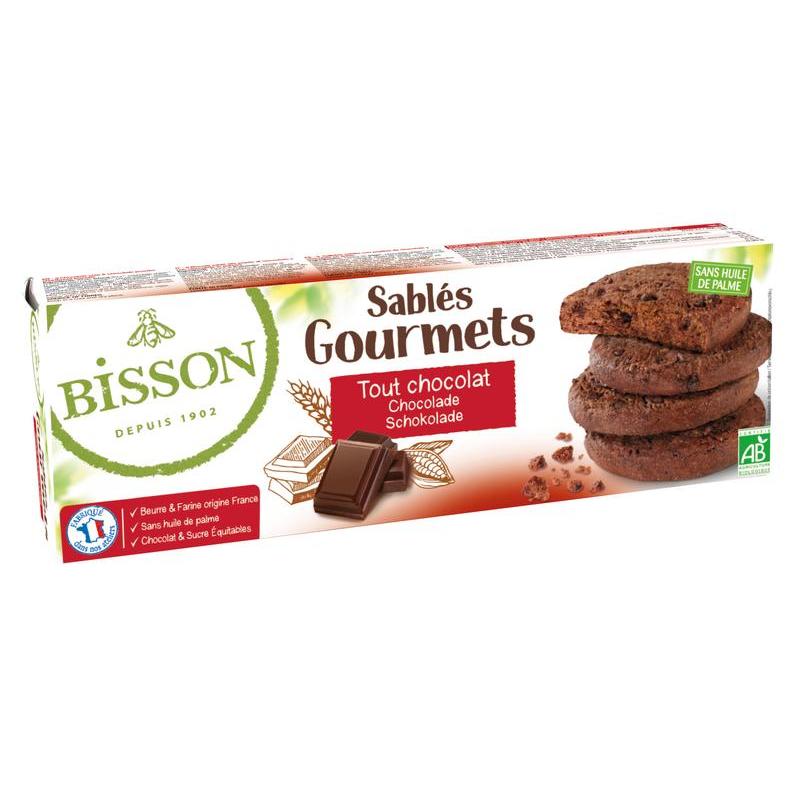 Chocolade koekjes sables gourmet bioKoek3380380092299