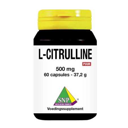 L Citrulline 500 mg puurAminozuren8718591426384