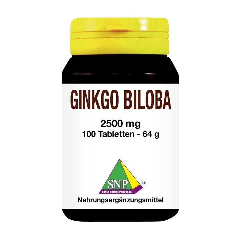 Ginkgo biloba 2500 mgOverig gezondheidsproducten8718591426391