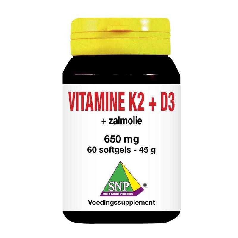 Vitamine K2 D3 zalmolieOverig vitaminen/mineralen8718591426124