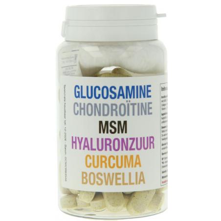 Glucosamine chondro MSM hyaluron curcum boswelliaOverig gezondheidsproducten8718591426414