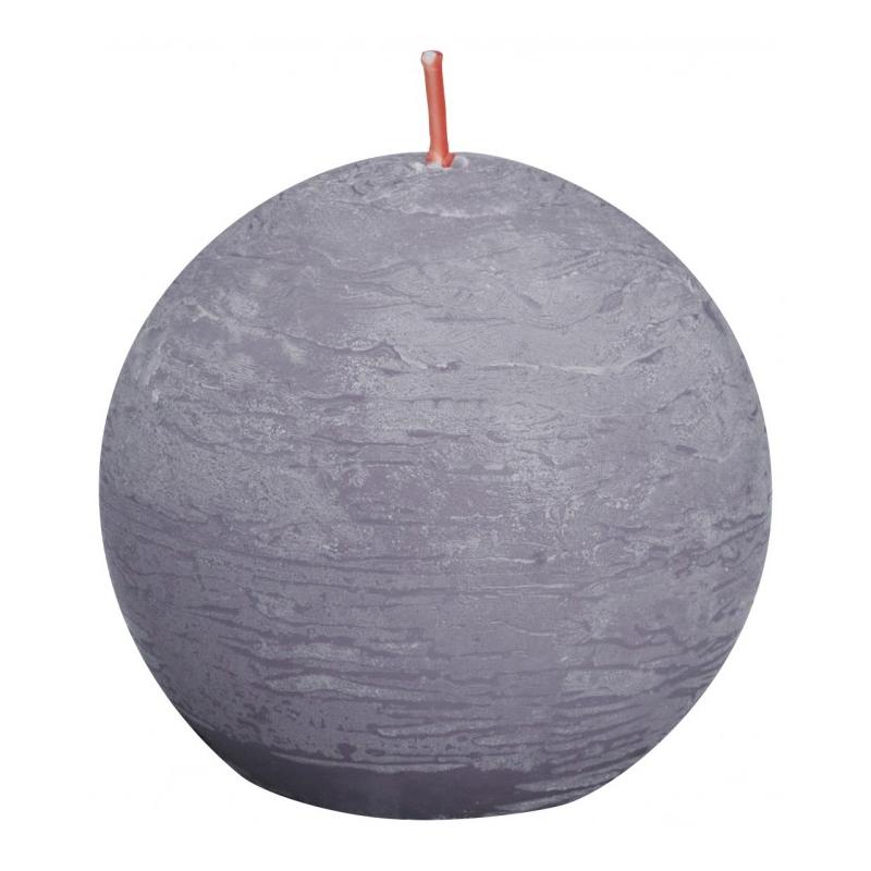 Shine rustiek bolkaars ?76 frosted lavenderWaren8717847143600