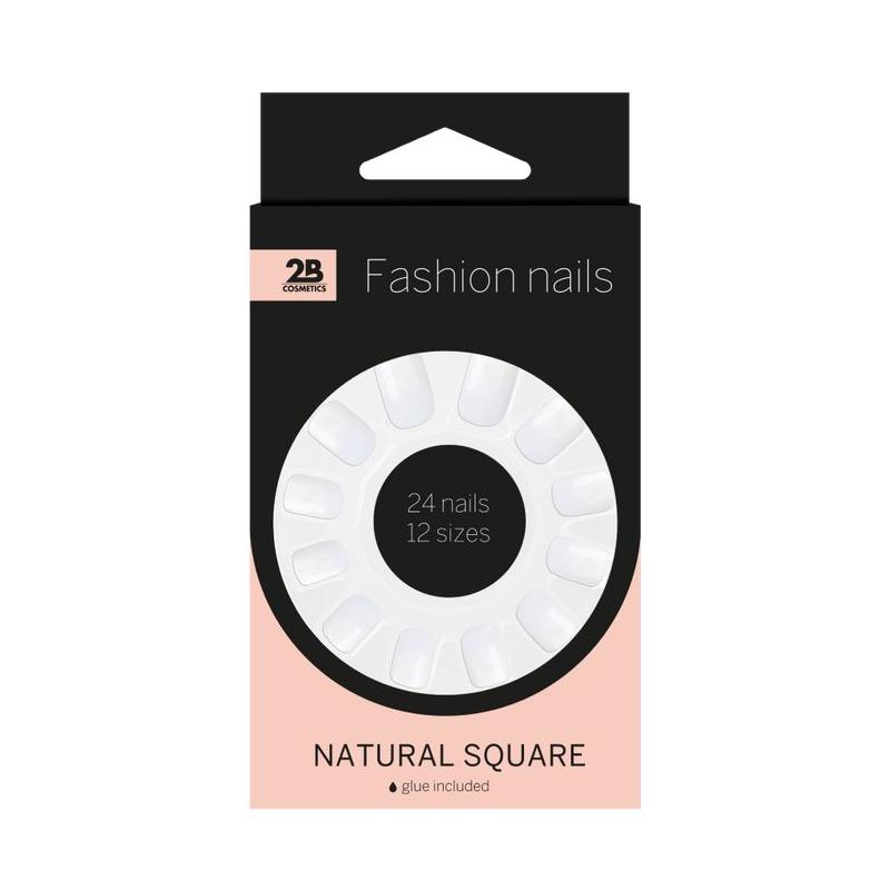 Nails natural squareHandverzorging8717591567202