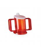 Beker handycup rood K&DHulpmiddelen8718885914764