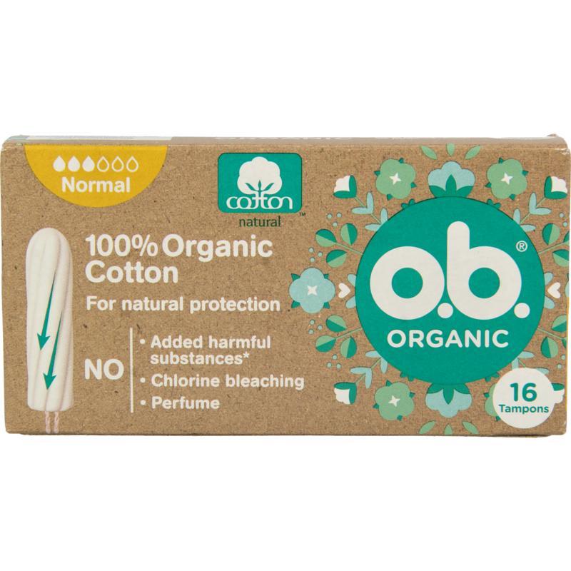 Tampons organic normalDamesverband/tampons3574661654621