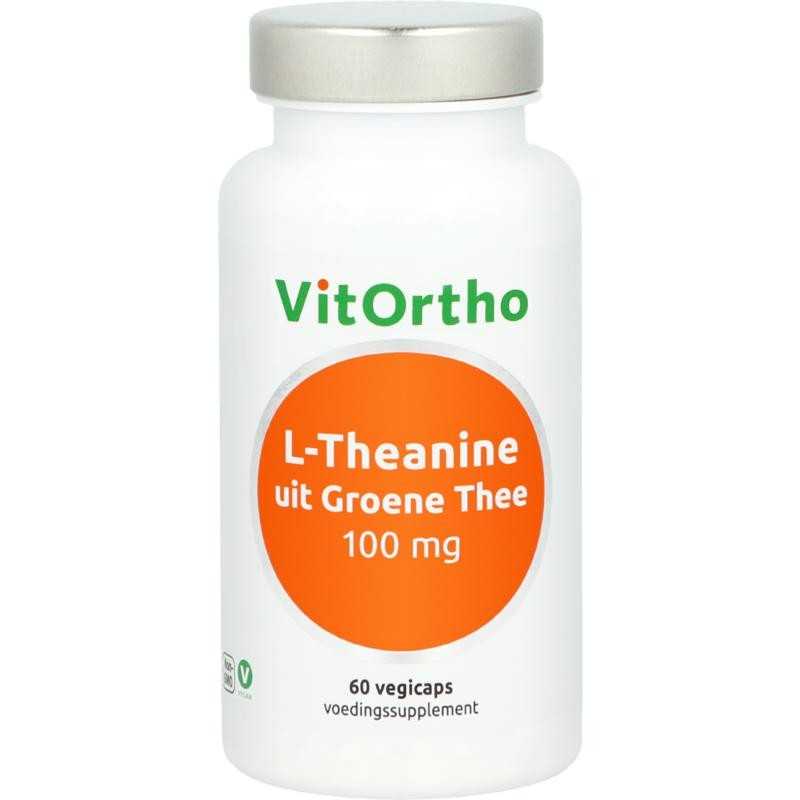 L-Theanine uit groene thee 100 mgOverig vitaminen/mineralen8717056141596